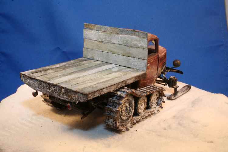 DIORAMAS - Page 2 1937 Ford Snowmobile final 37